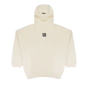 Adidas Fear Of God Athletics Heavy Fleece Hoodie Cream Color size L